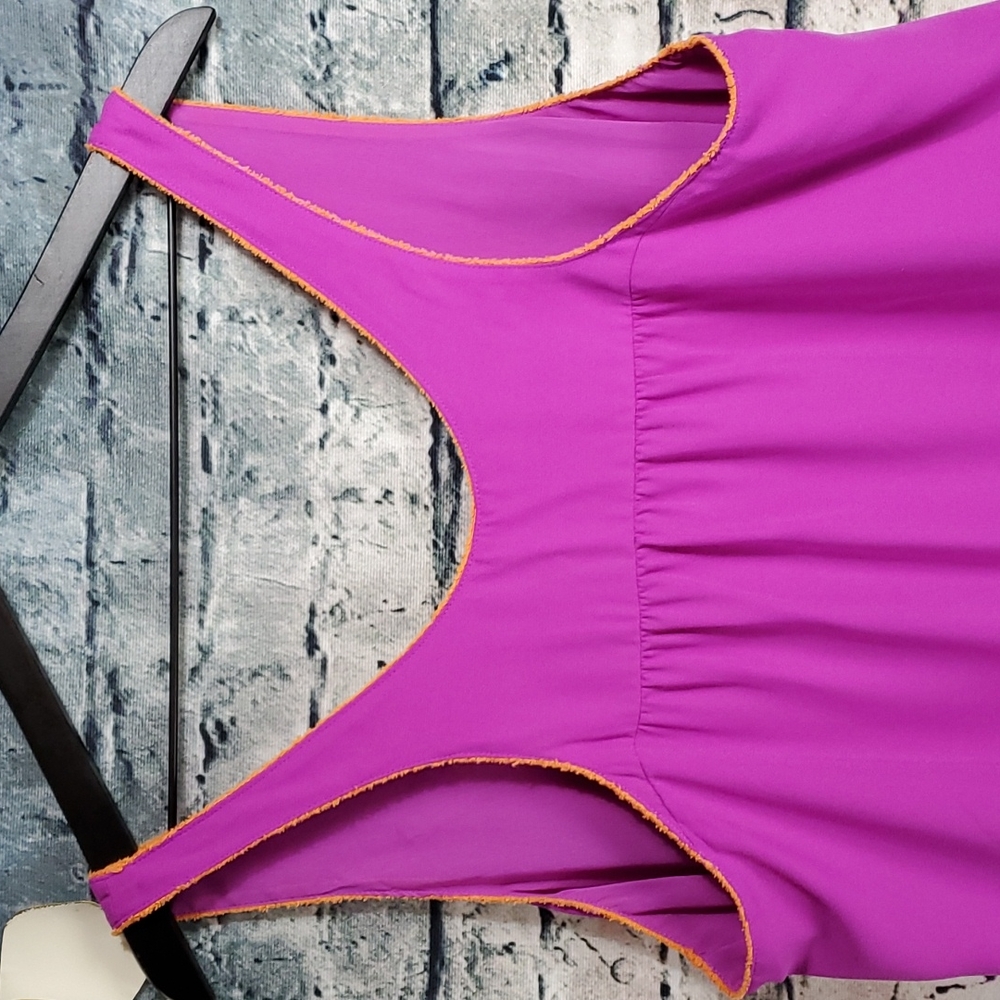 RACHEL Rachel Roy | Layered Ethereal Fairycore Purple Camisole Tank Top - Picture 8 of 10